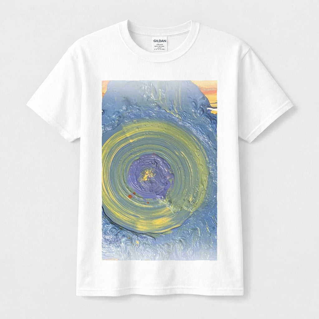 Tidal Eye — Feathered Fade Classic Tee