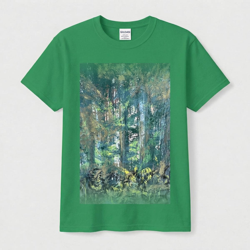 Dark Forest — Feathered Fade Classic Tee