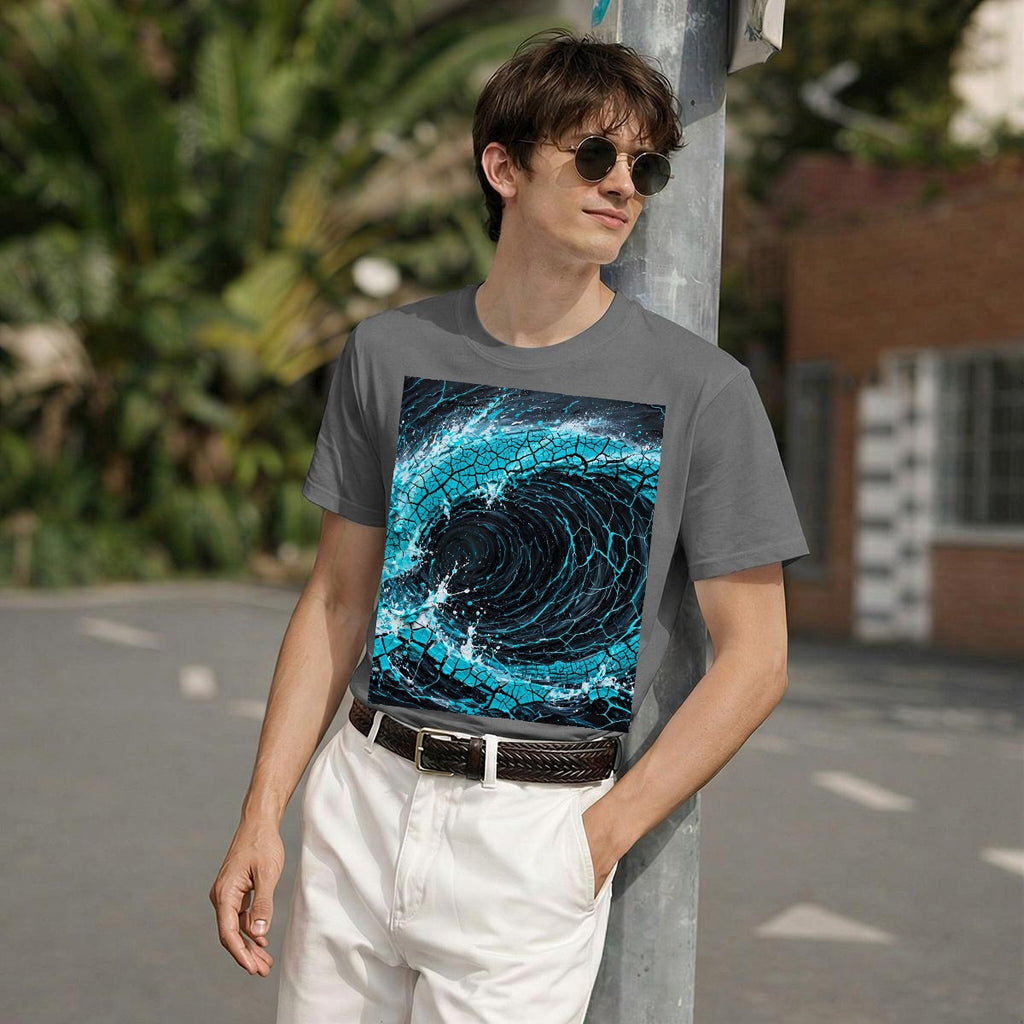 Crackle Breaker (AI-Assisted Remix) — Crackle Remix Men's Classic Tee