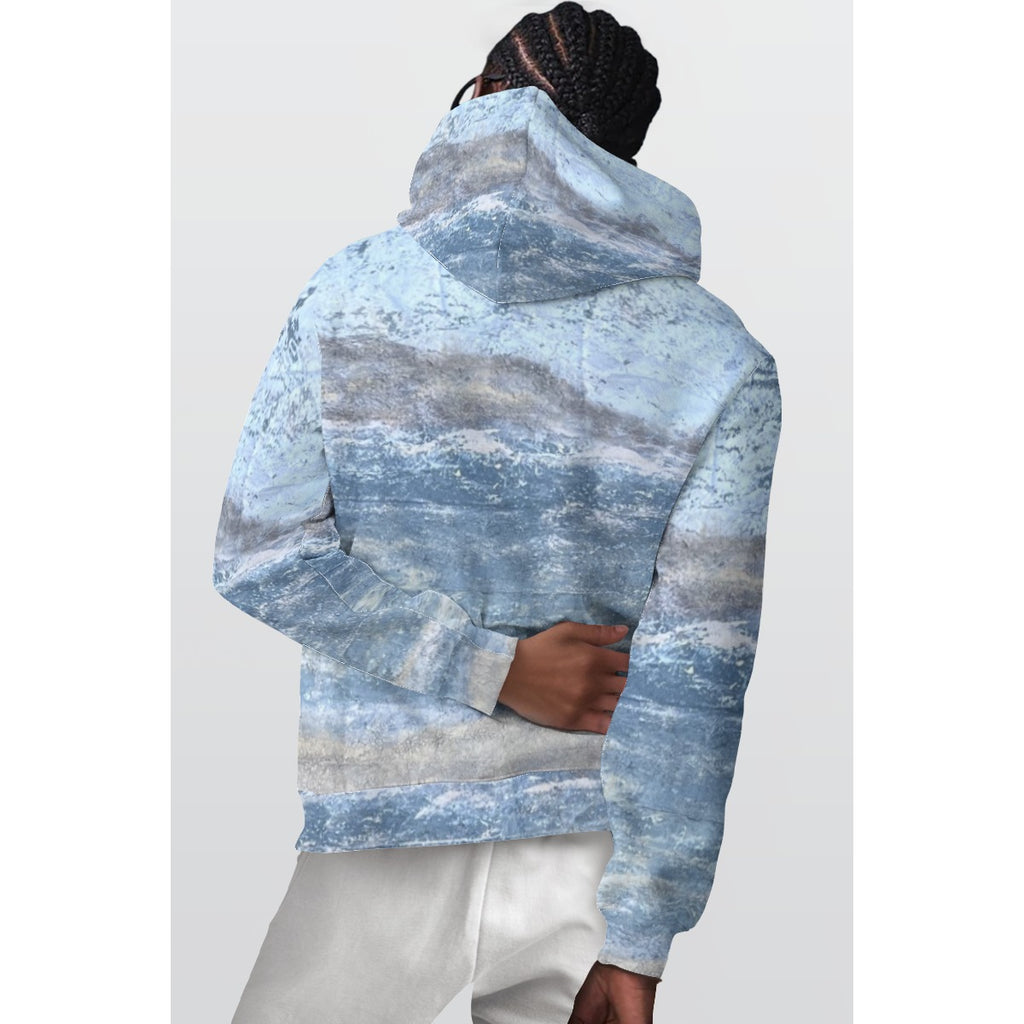 Misty Seascape — All-Over Print Hoodie