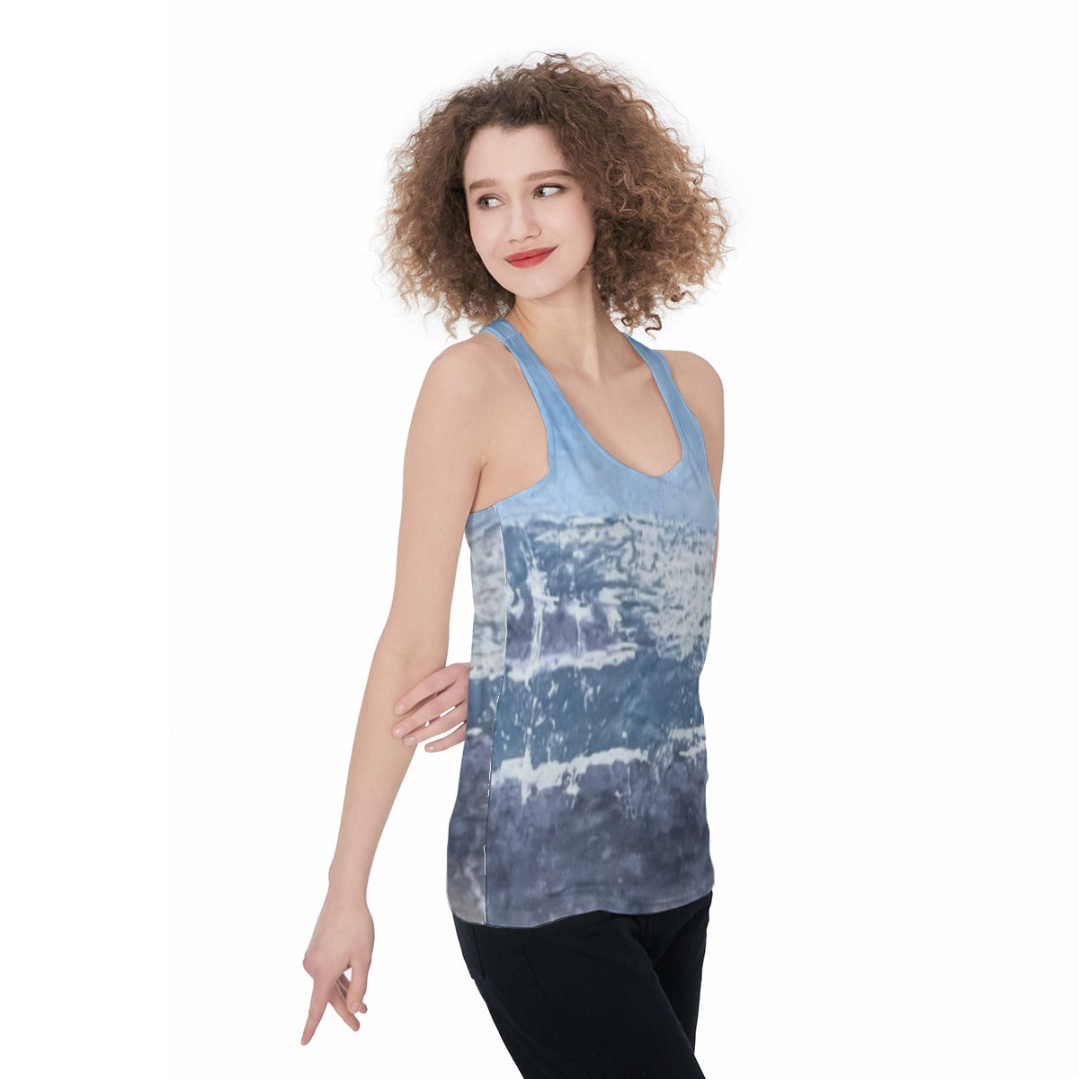 Plain Ocean — All-Over Print Tank