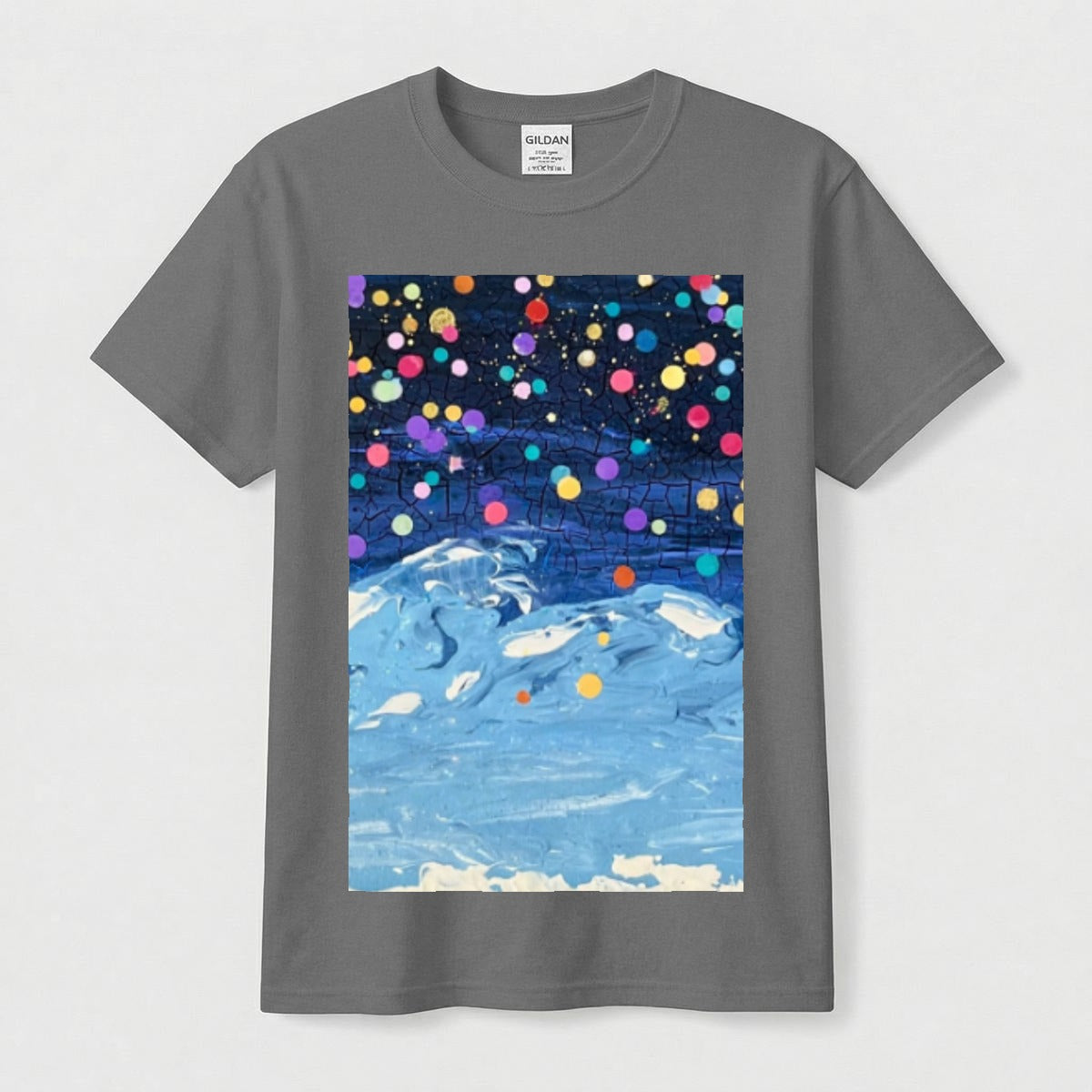 Confetti Tide (AI-Assisted Remix) — Tide Remix Men's Classic Tee