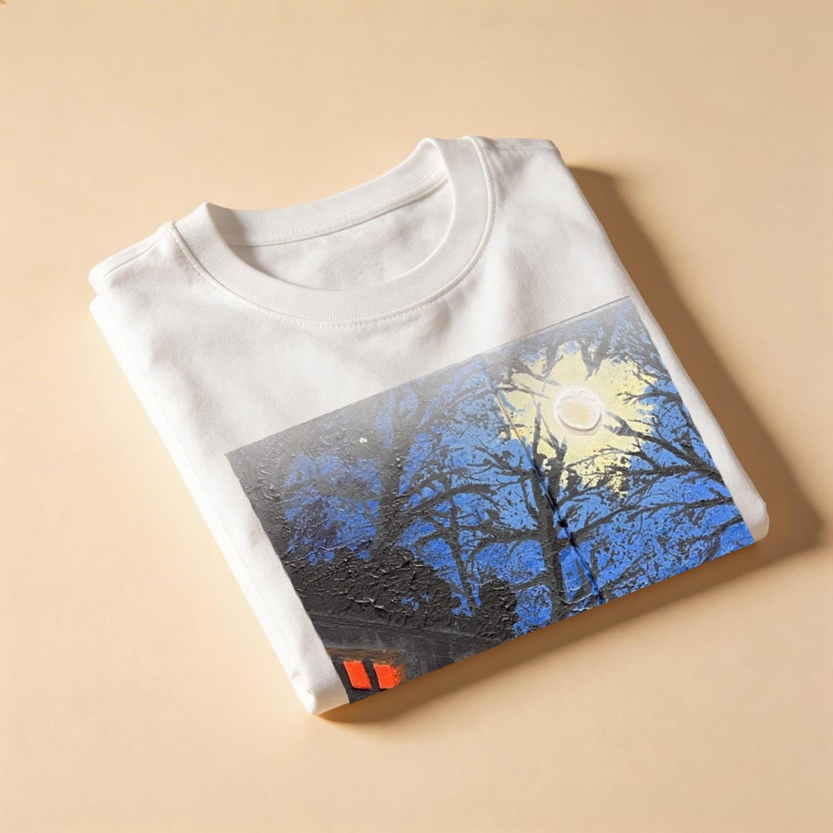 Midnight Station — Feathered Fade Classic Tee