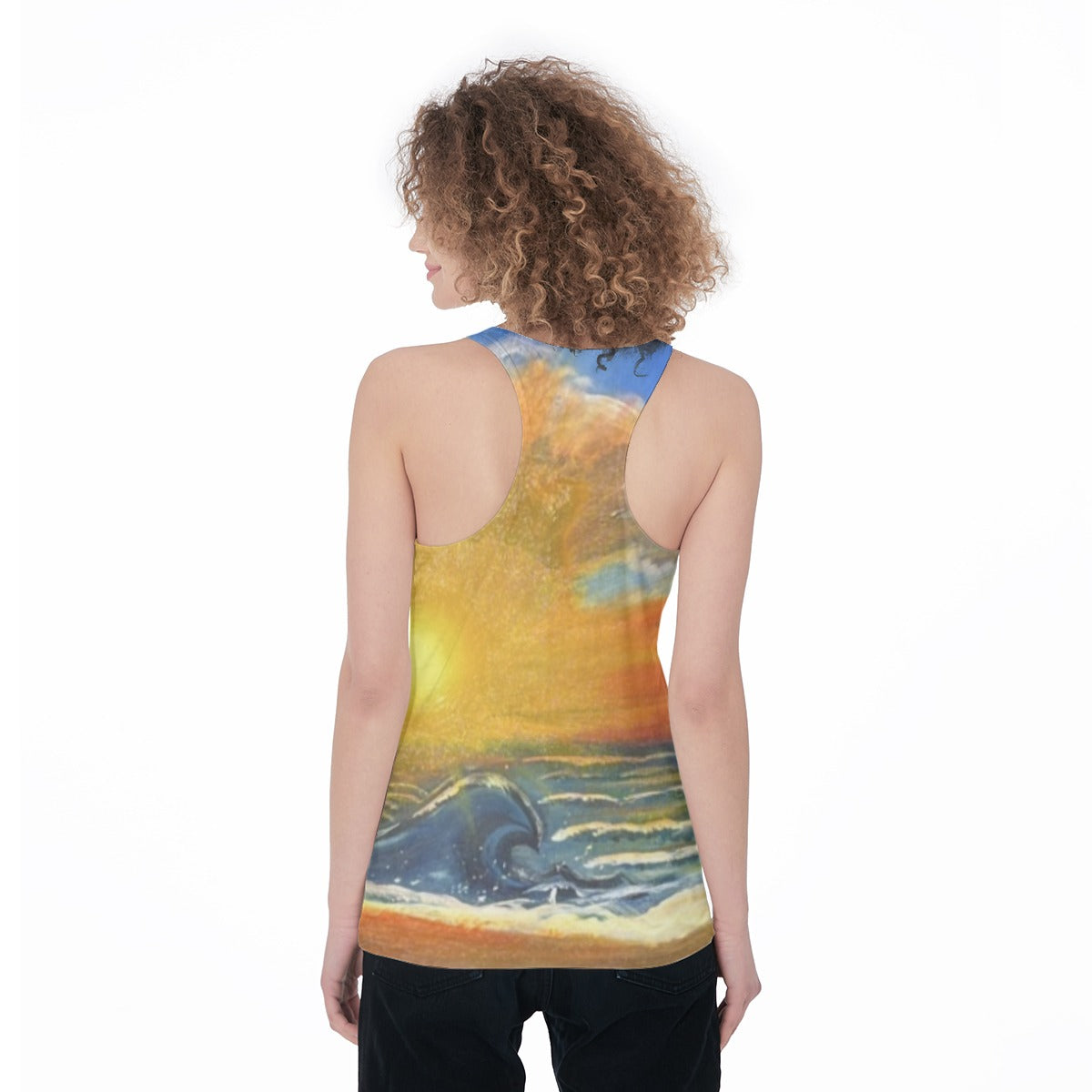 Sunset Breakers — All-Over Print Tank