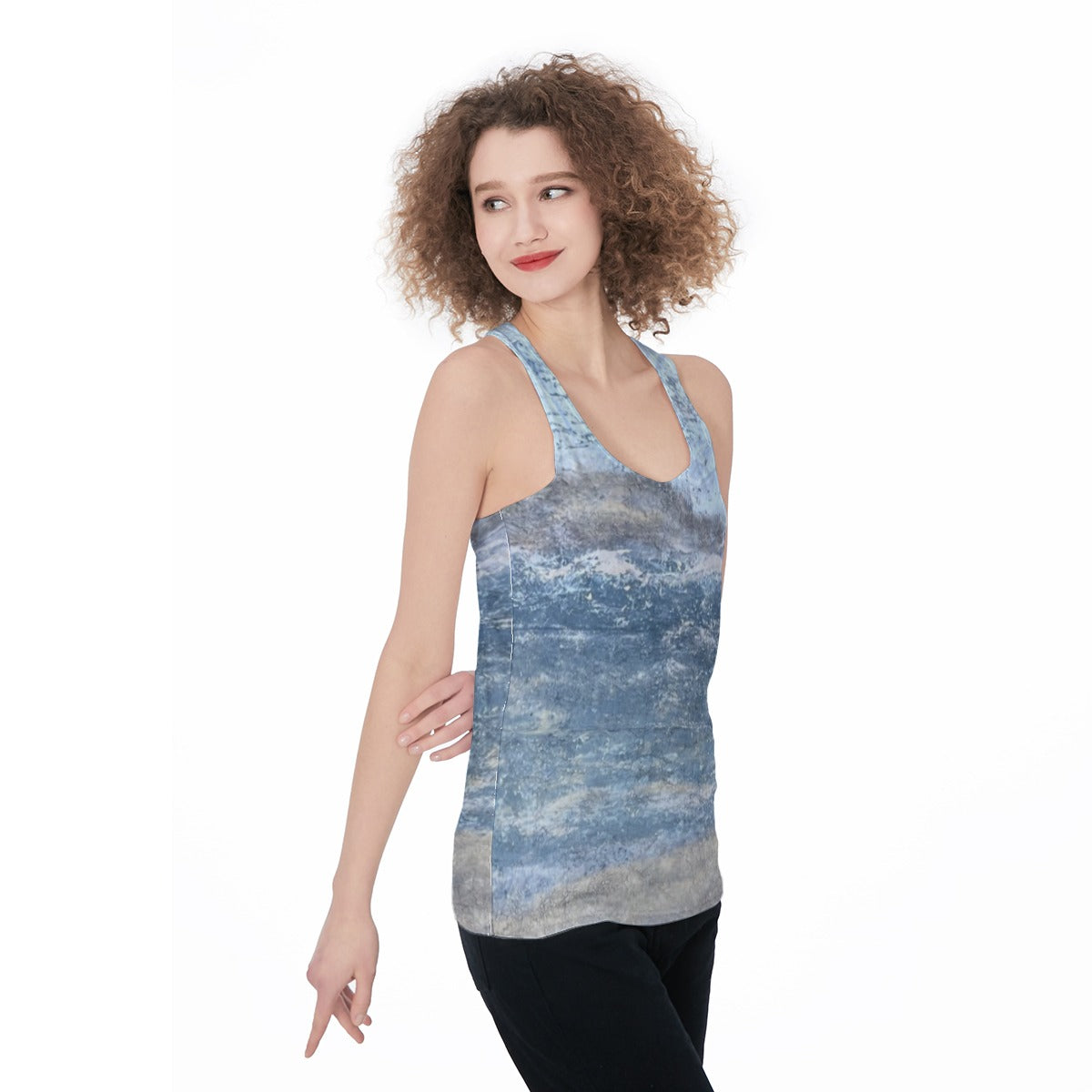 Misty Seascape — All-Over Print Tank