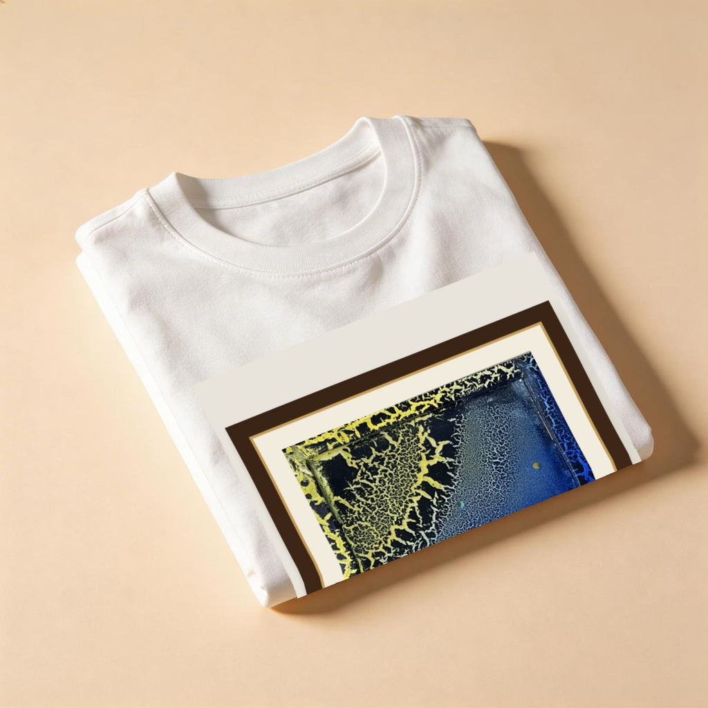 Crackle Starry Night — Gallery Framed Classic Tee