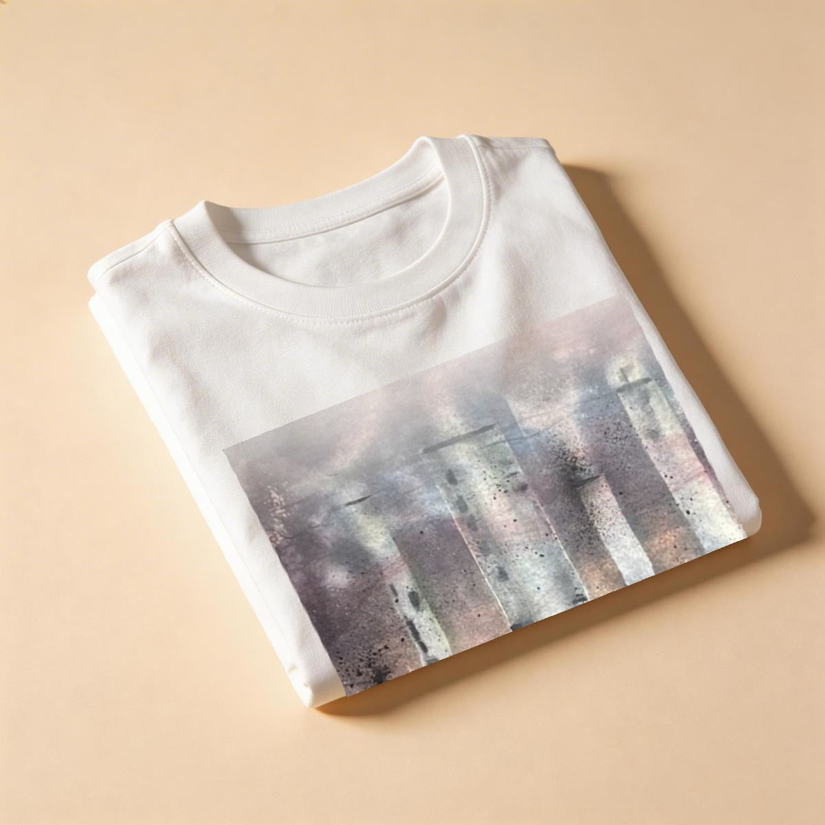 Birch Moonrise — Feathered Fade Classic Tee