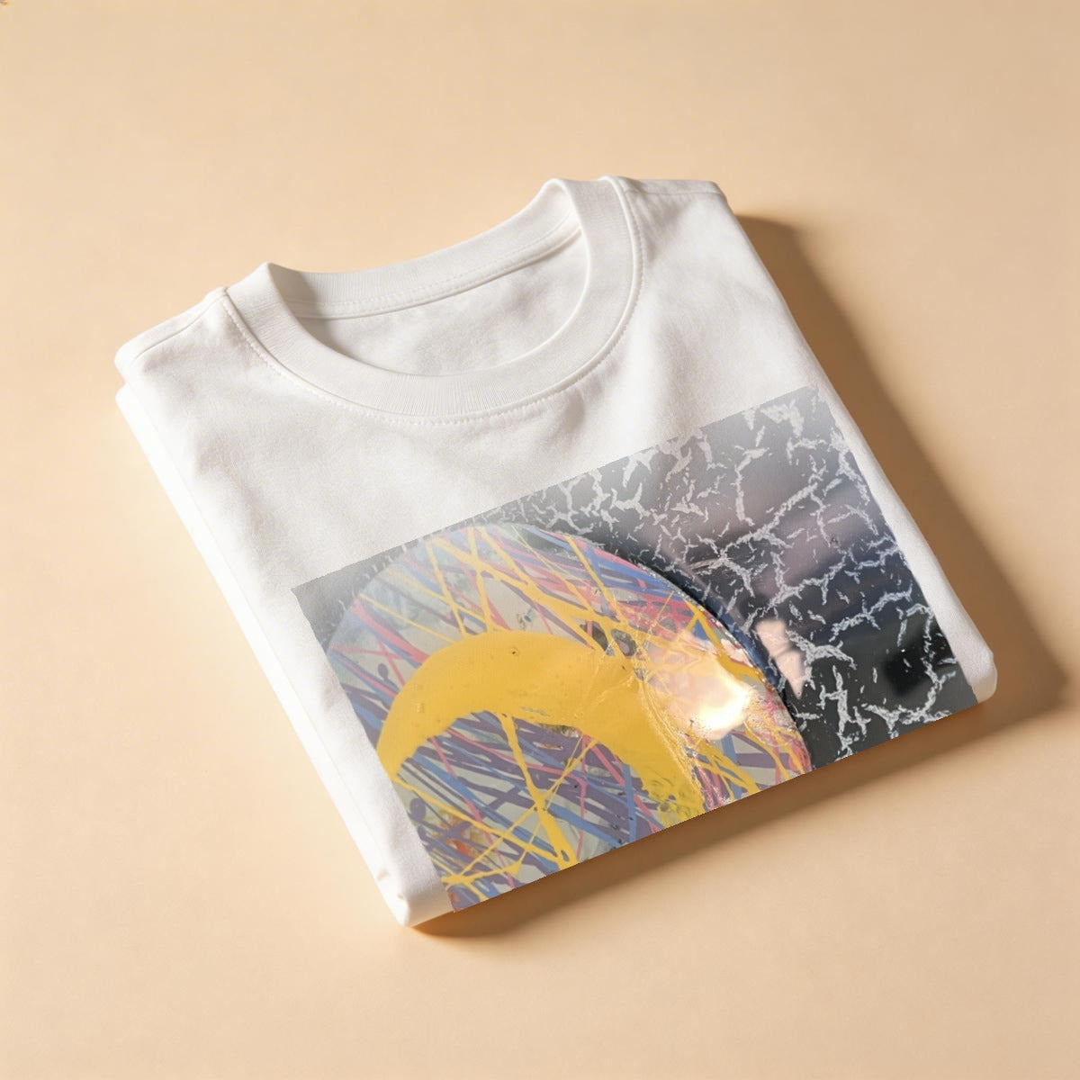 Drip Disc — Feathered Fade Classic Tee