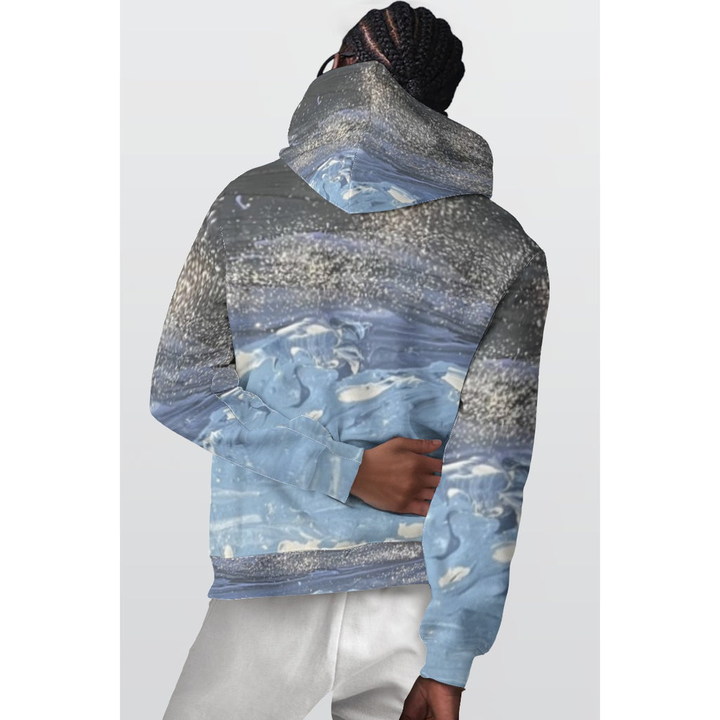 Midnight Surf — All-Over Print Hoodie