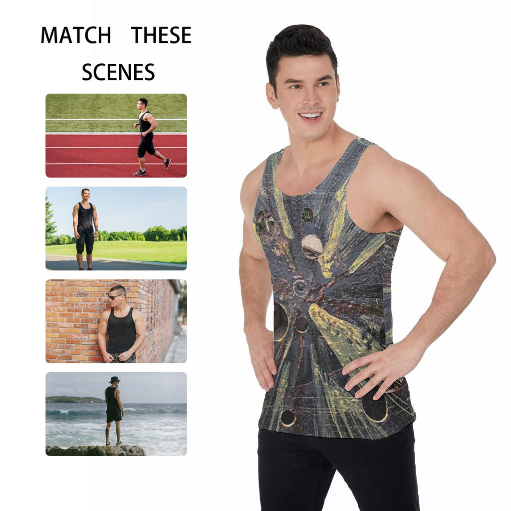 Splash and Burn — All-Over Print Tank