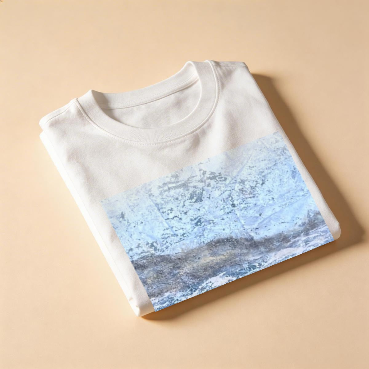 Misty Seascape — Feathered Fade Classic Tee
