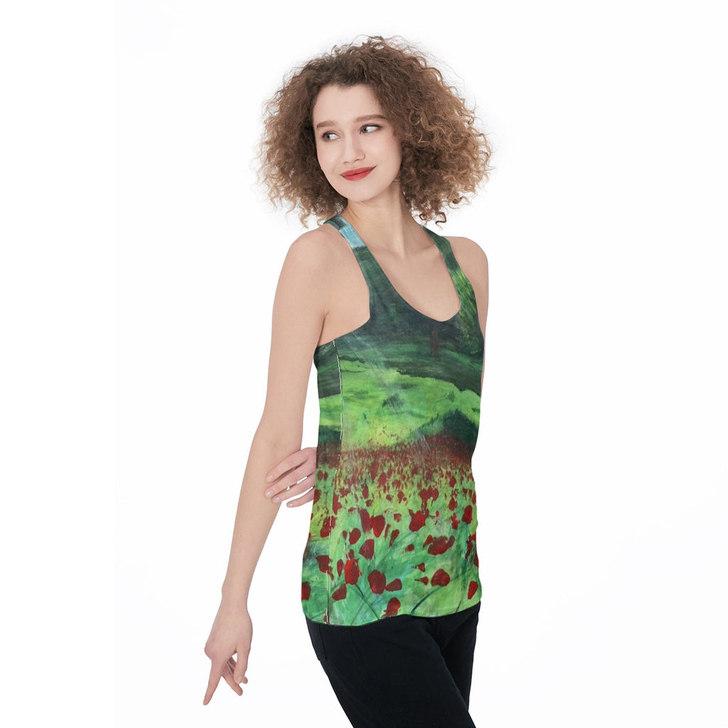 Poppy Field — All-Over Print Tank