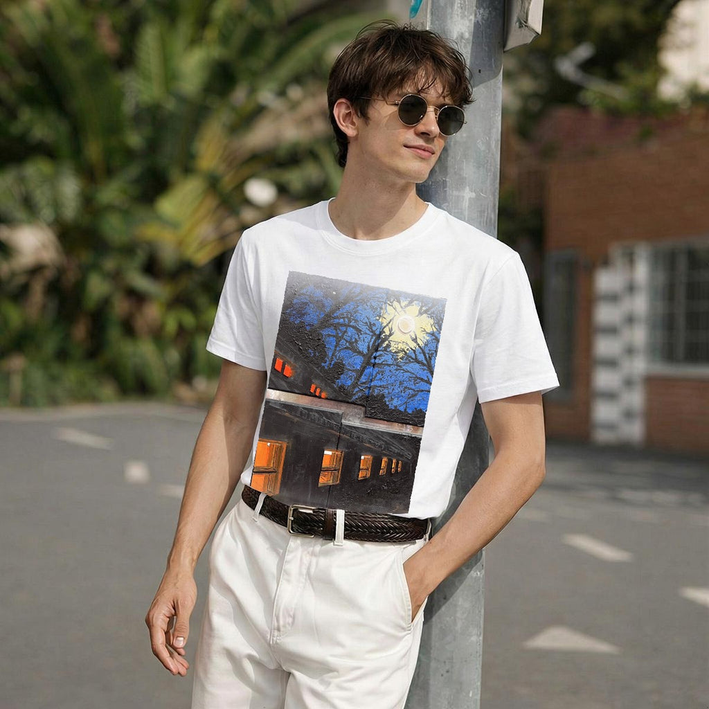 Midnight Station — Feathered Fade Classic Tee