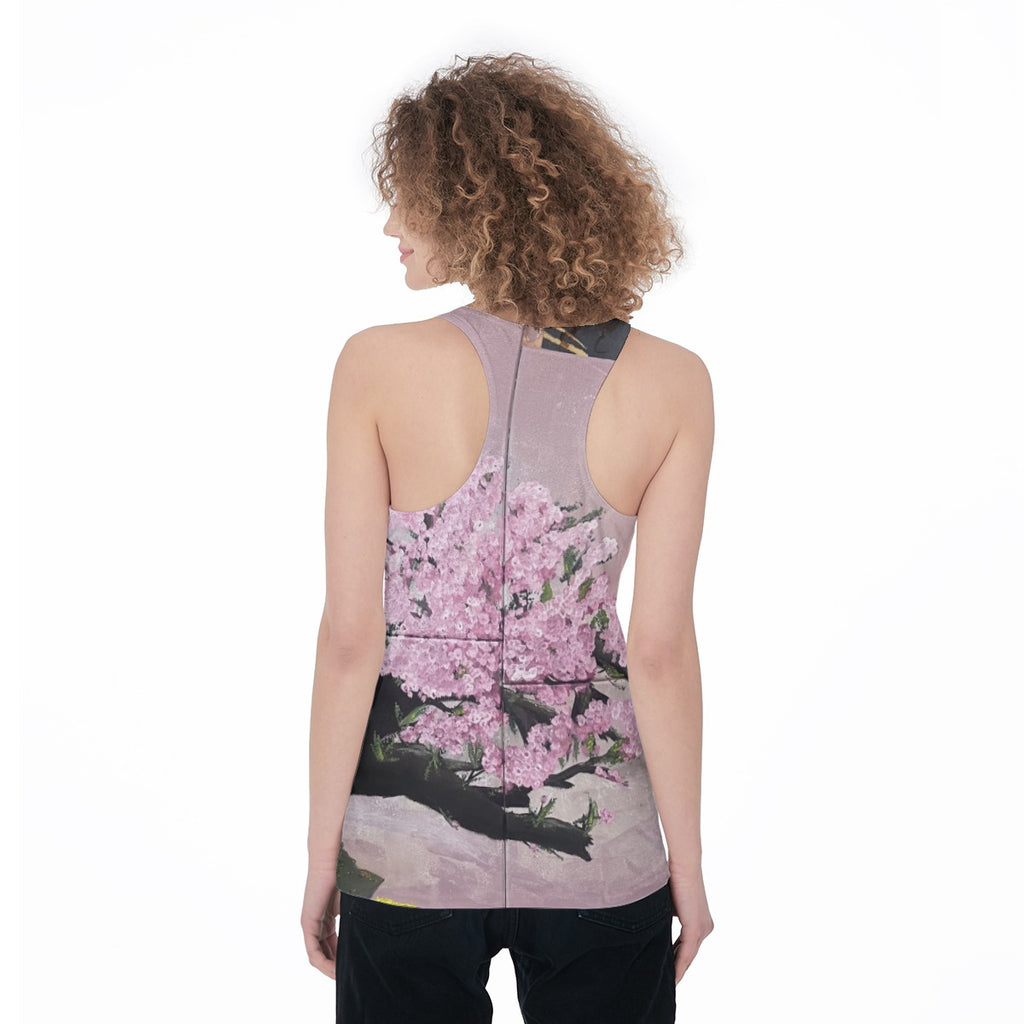 Cherry Red Sun — All-Over Print Tank
