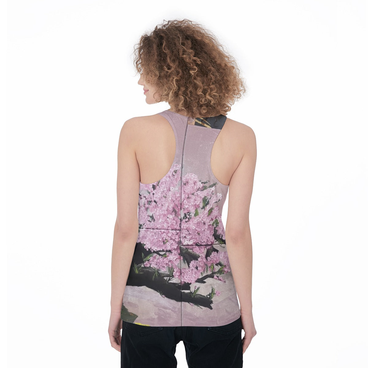 Cherry Red Sun — All-Over Print Tank