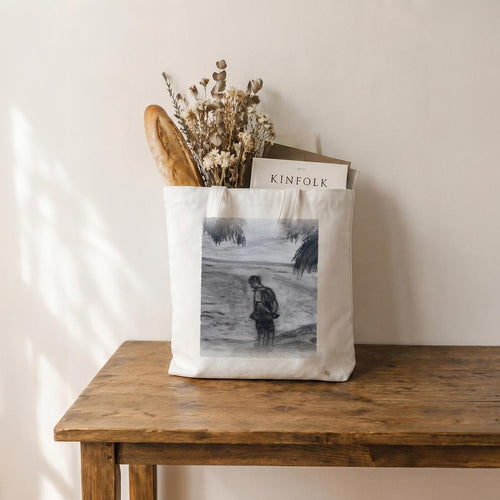 Coop by the Ocean — Feathered Fade Tote Bag