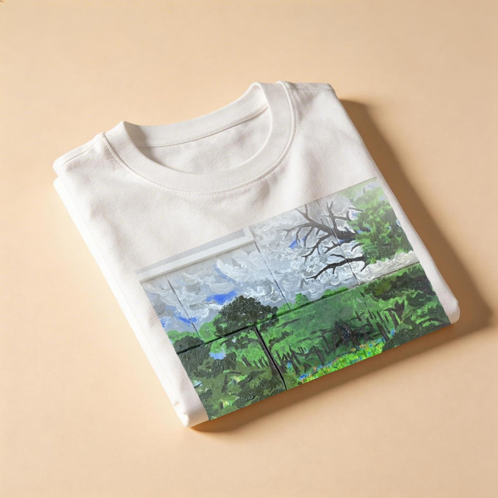 Wildflower Forest — Feathered Fade Classic Tee