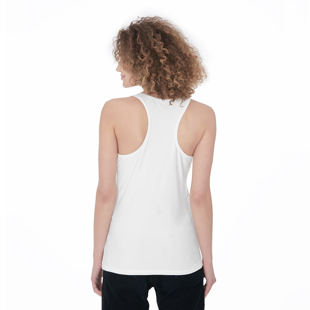 Surfer's Moon (AI-Assisted Remix) — Moon Remix Women's Racerback Tank