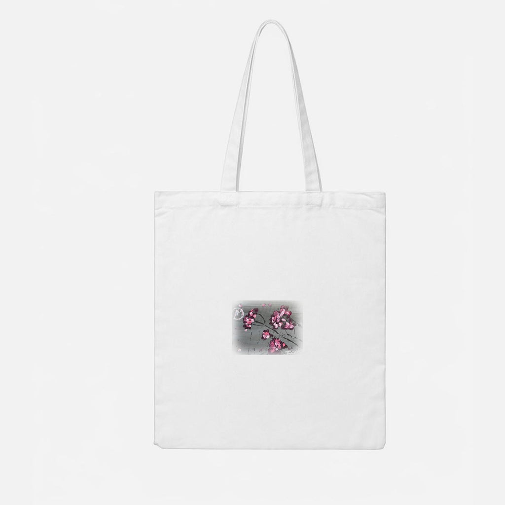 Cherry Blossoms — Feathered Fade Tote Bag