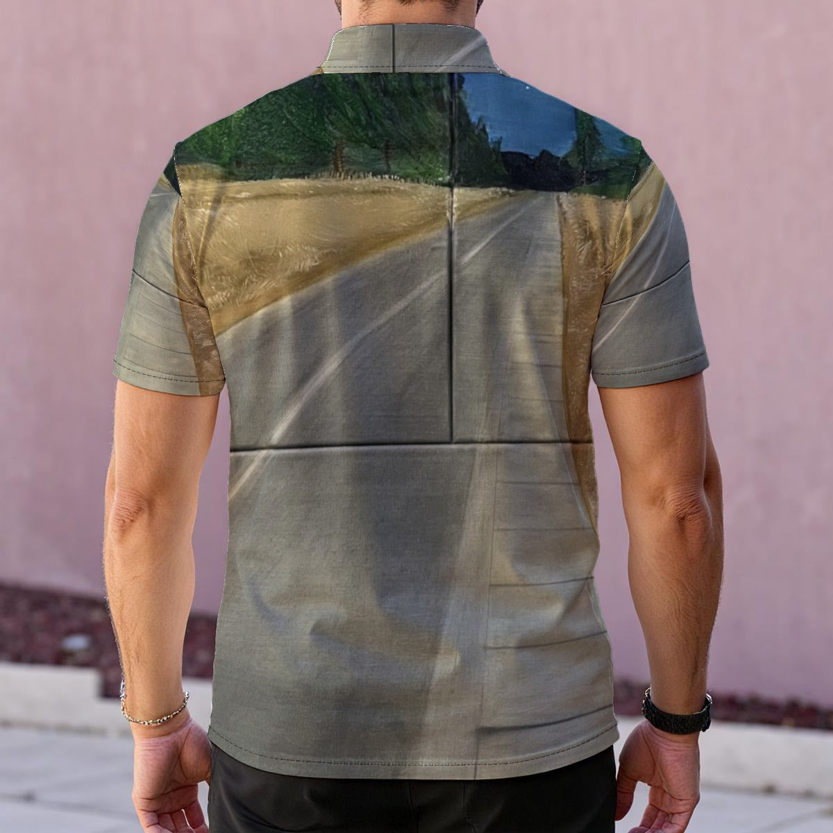 Night Road — Men's Polo Shirt