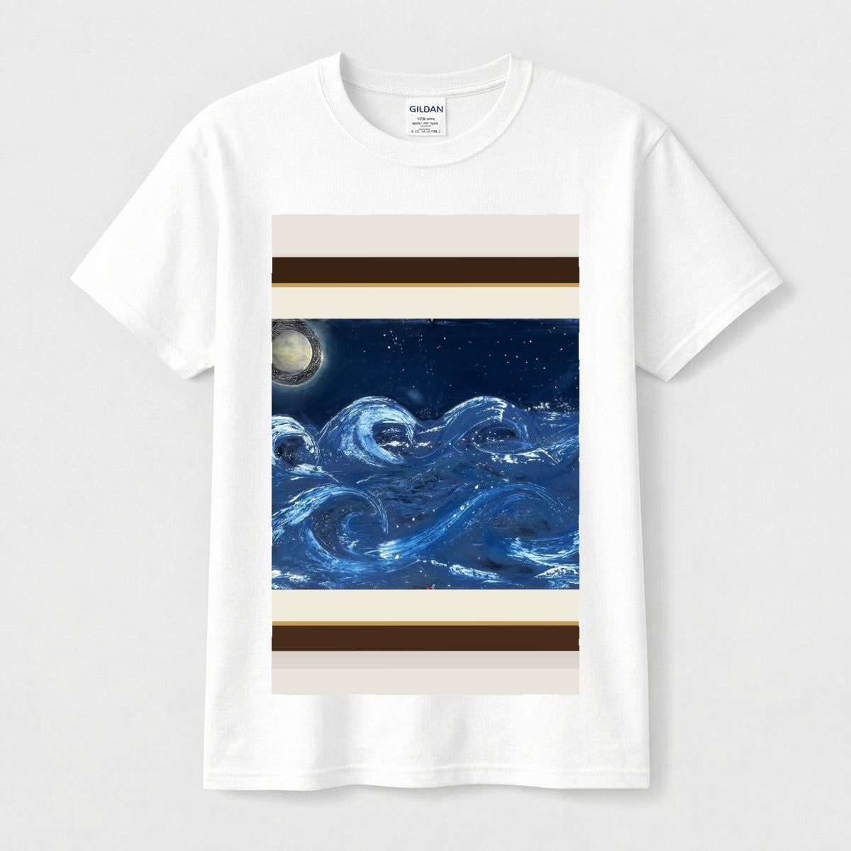 Night Swell — Gallery Framed Classic Tee