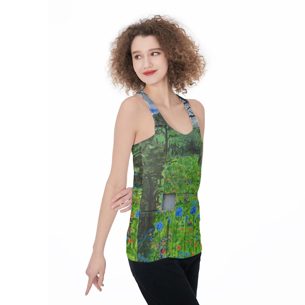 Wildflower Forest — All-Over Print Tank