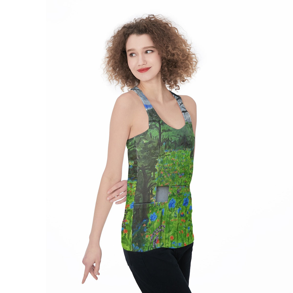 Wildflower Forest — All-Over Print Tank