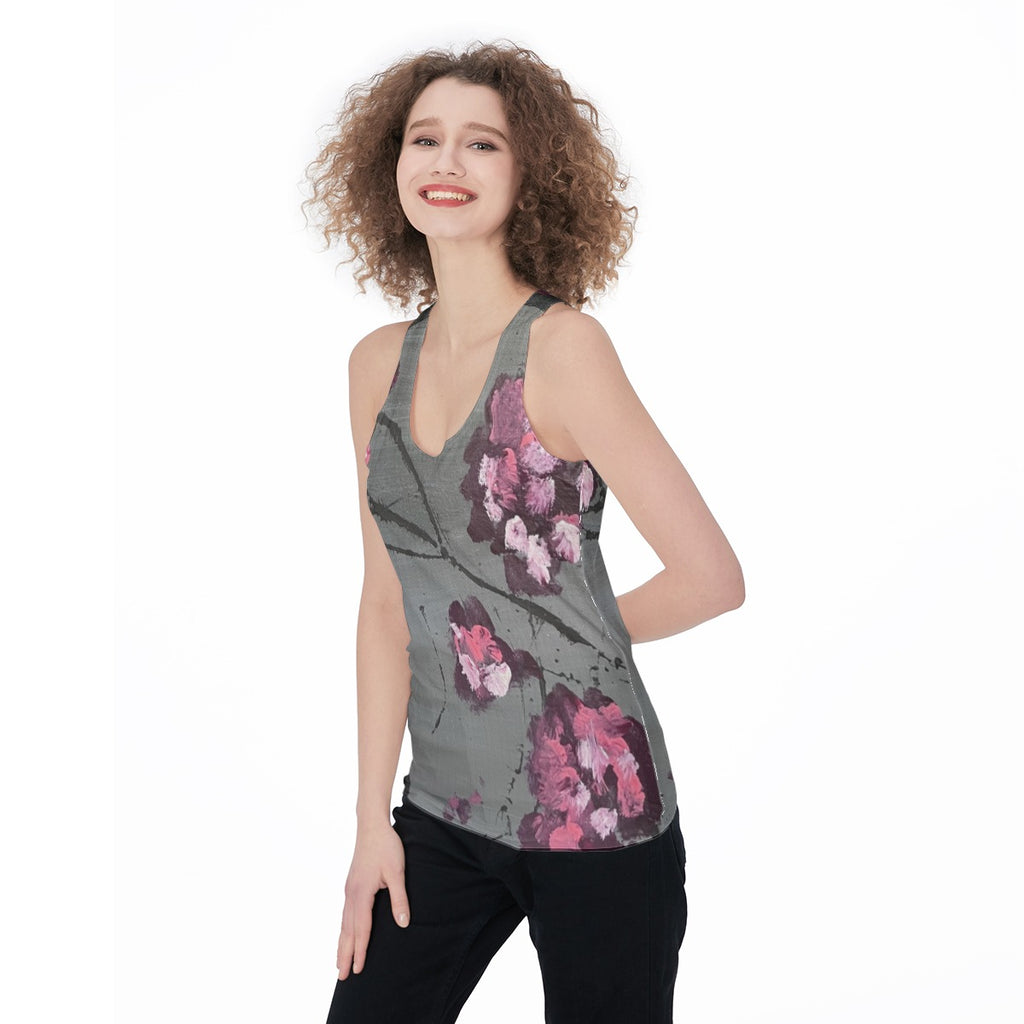 Cherry Blossoms — All-Over Print Tank