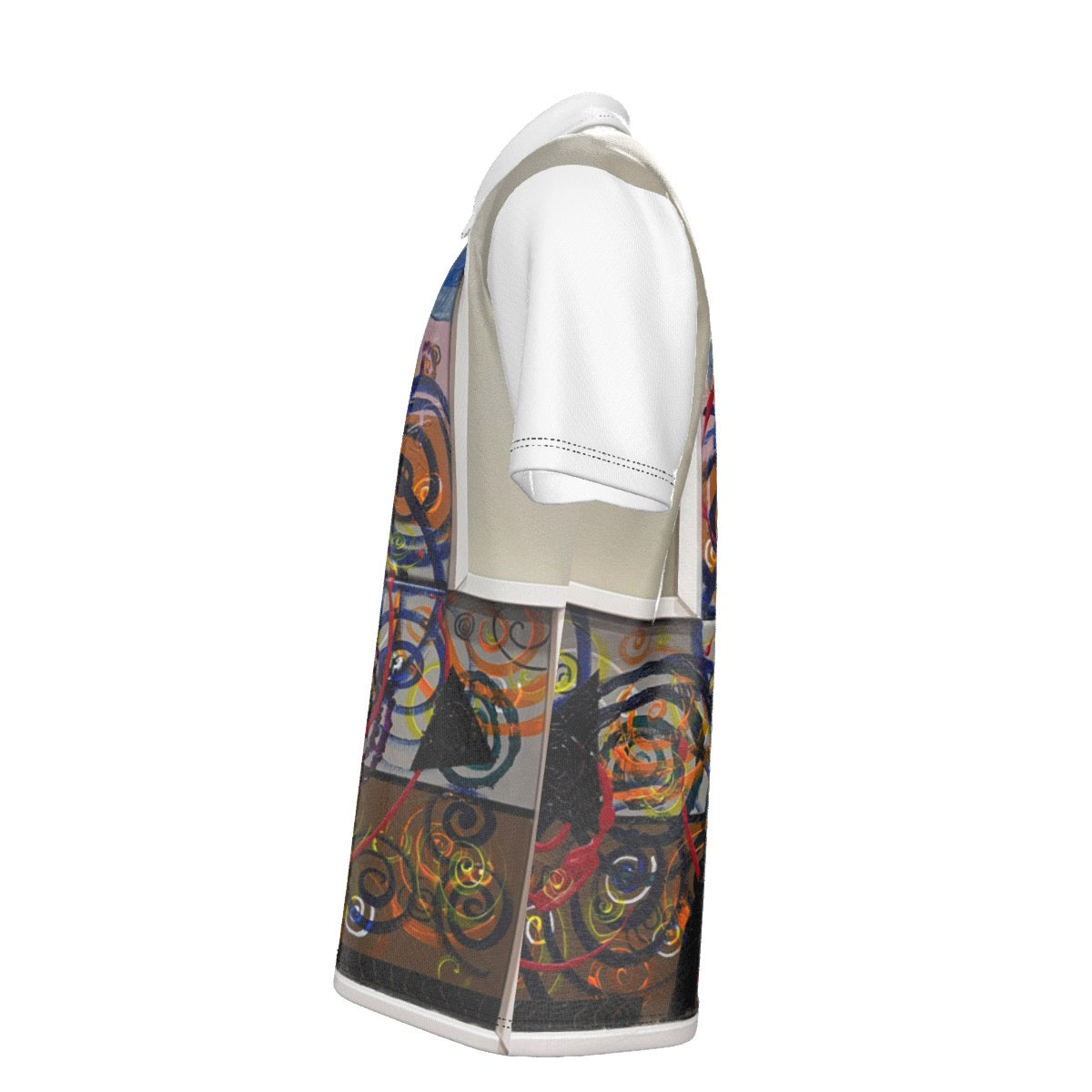 Swirl Cross Men's Hawaiian Shirt