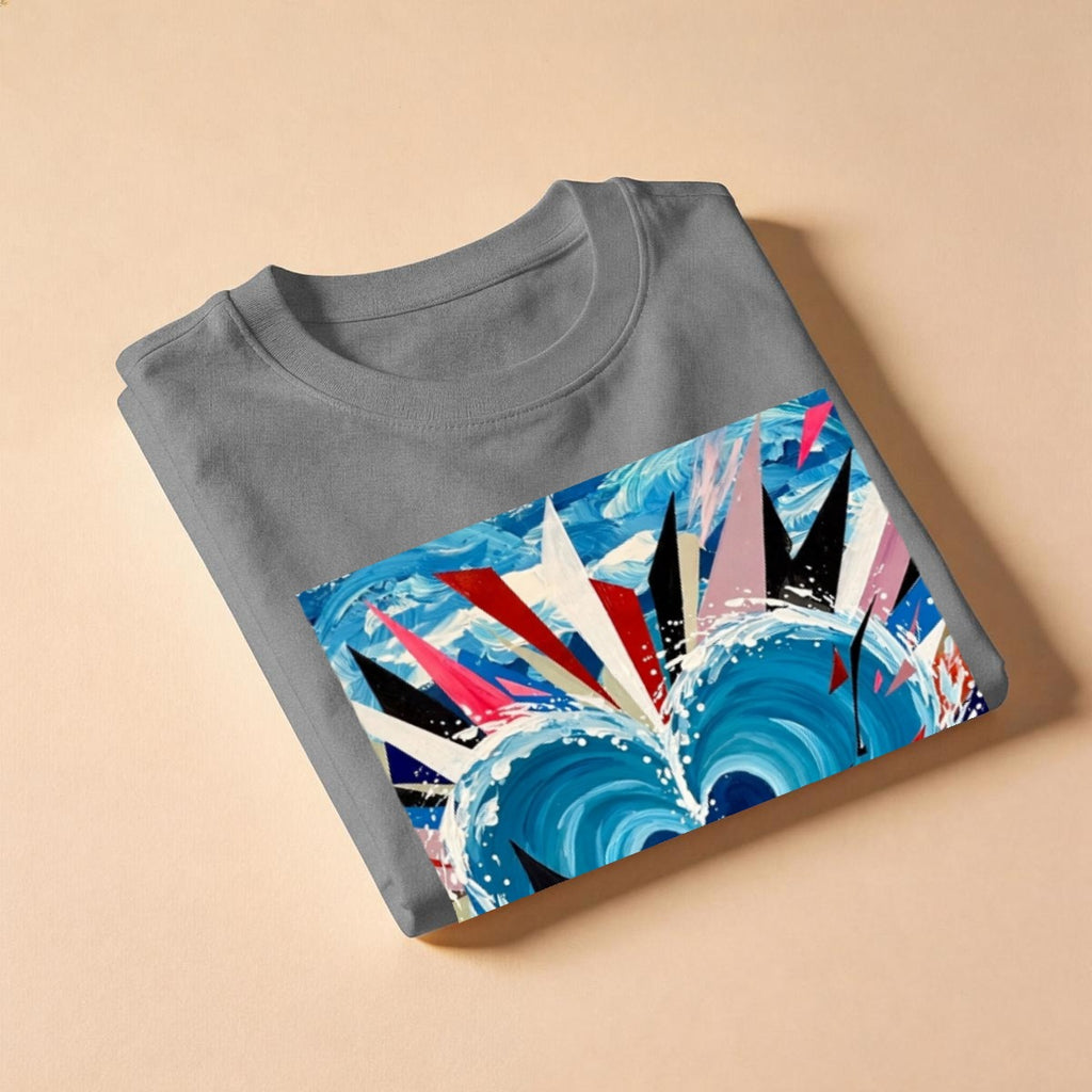 Heart Burst (AI-Assisted Remix) — Burst Remix Men's Classic Tee