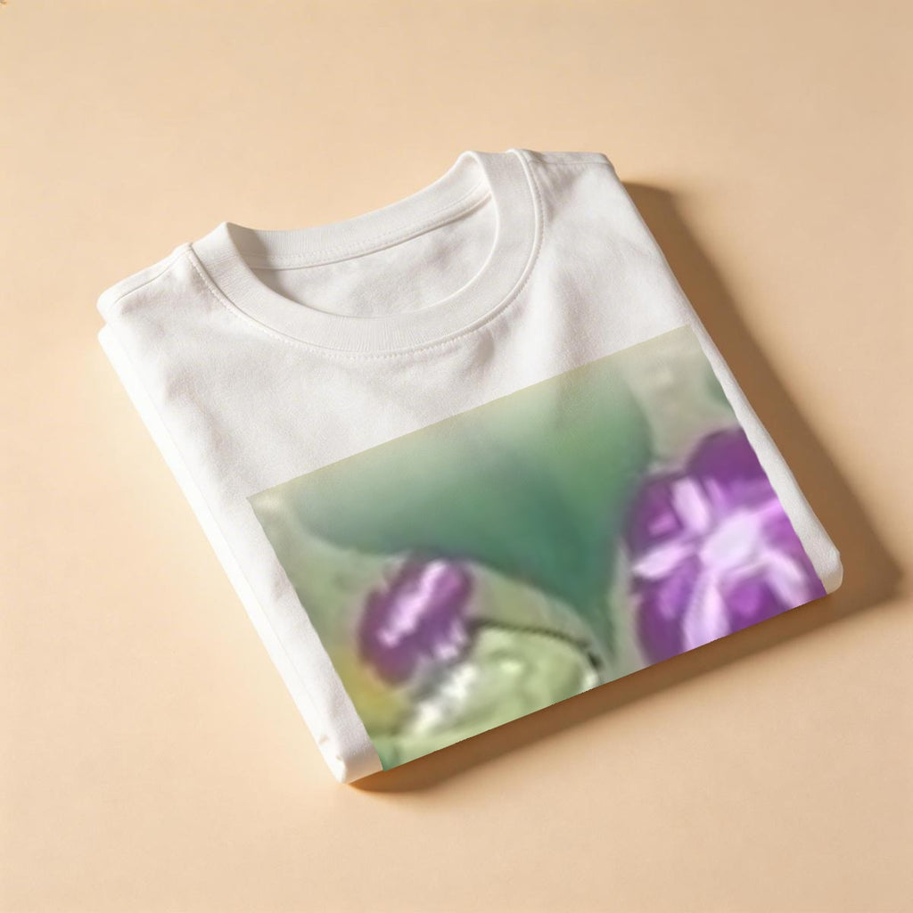 Morning Glories — Feathered Fade Classic Tee