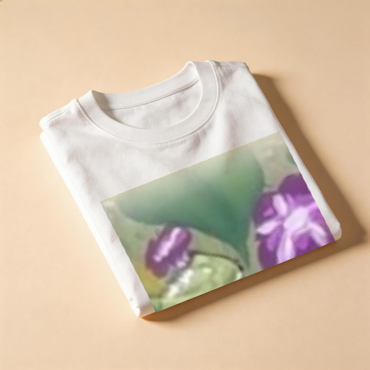 Morning Glories — Feathered Fade Classic Tee