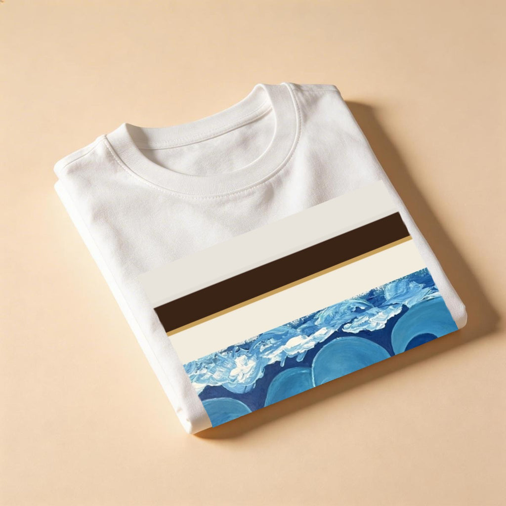 Heart Wave — Gallery Framed Classic Tee