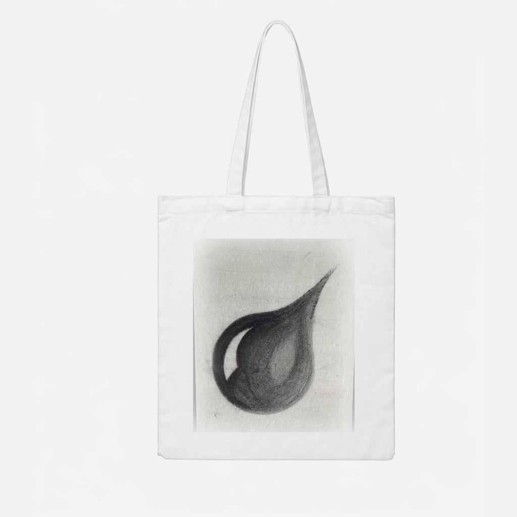 Teardrop — Feathered Fade Tote Bag