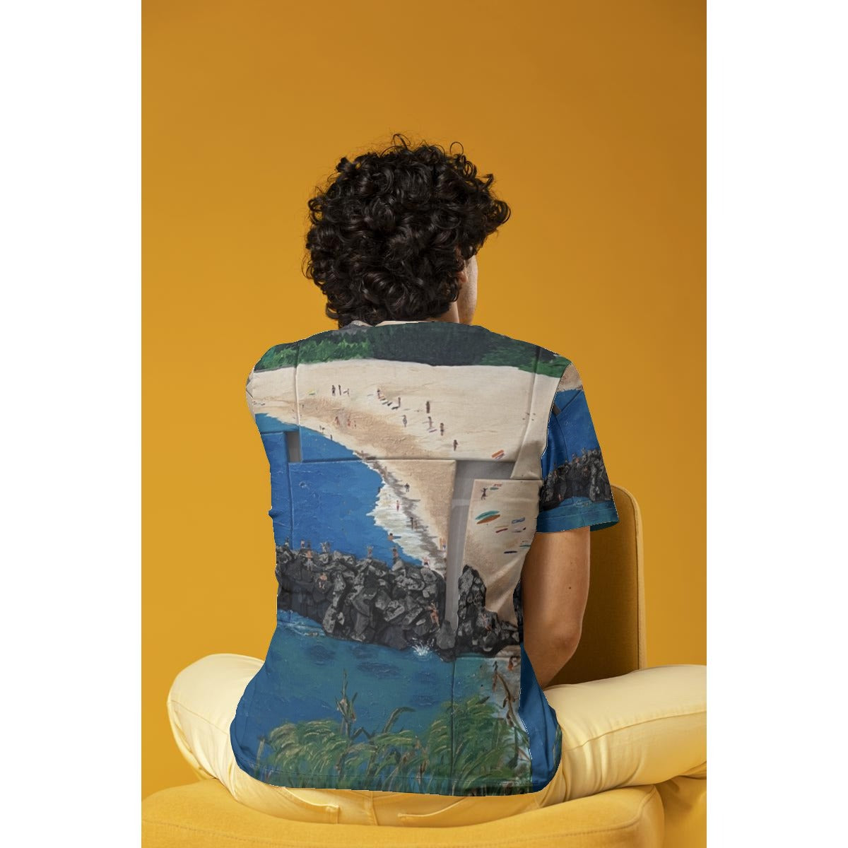 Rock Bay Driftwood — All-Over Print Tee
