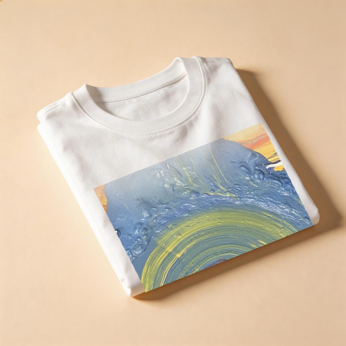 Tidal Eye — Feathered Fade Classic Tee