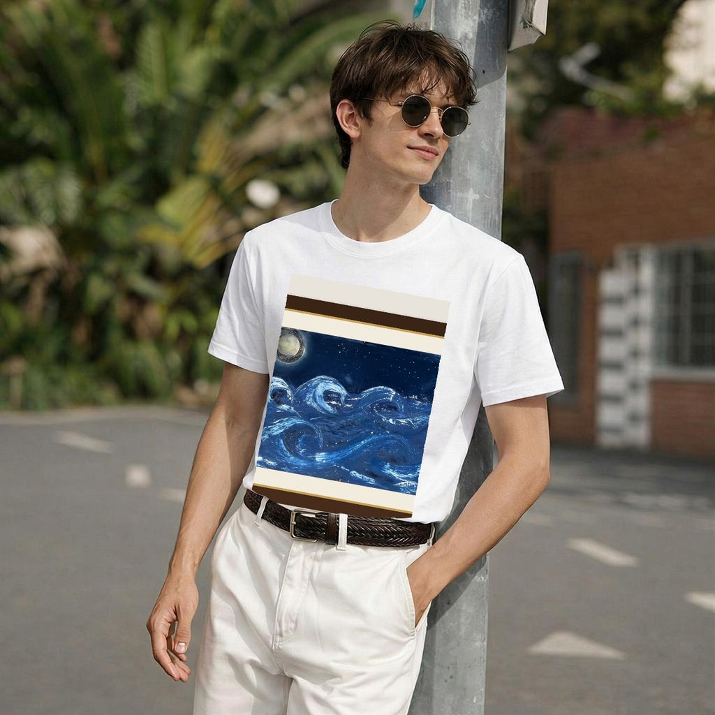 Night Swell — Gallery Framed Classic Tee