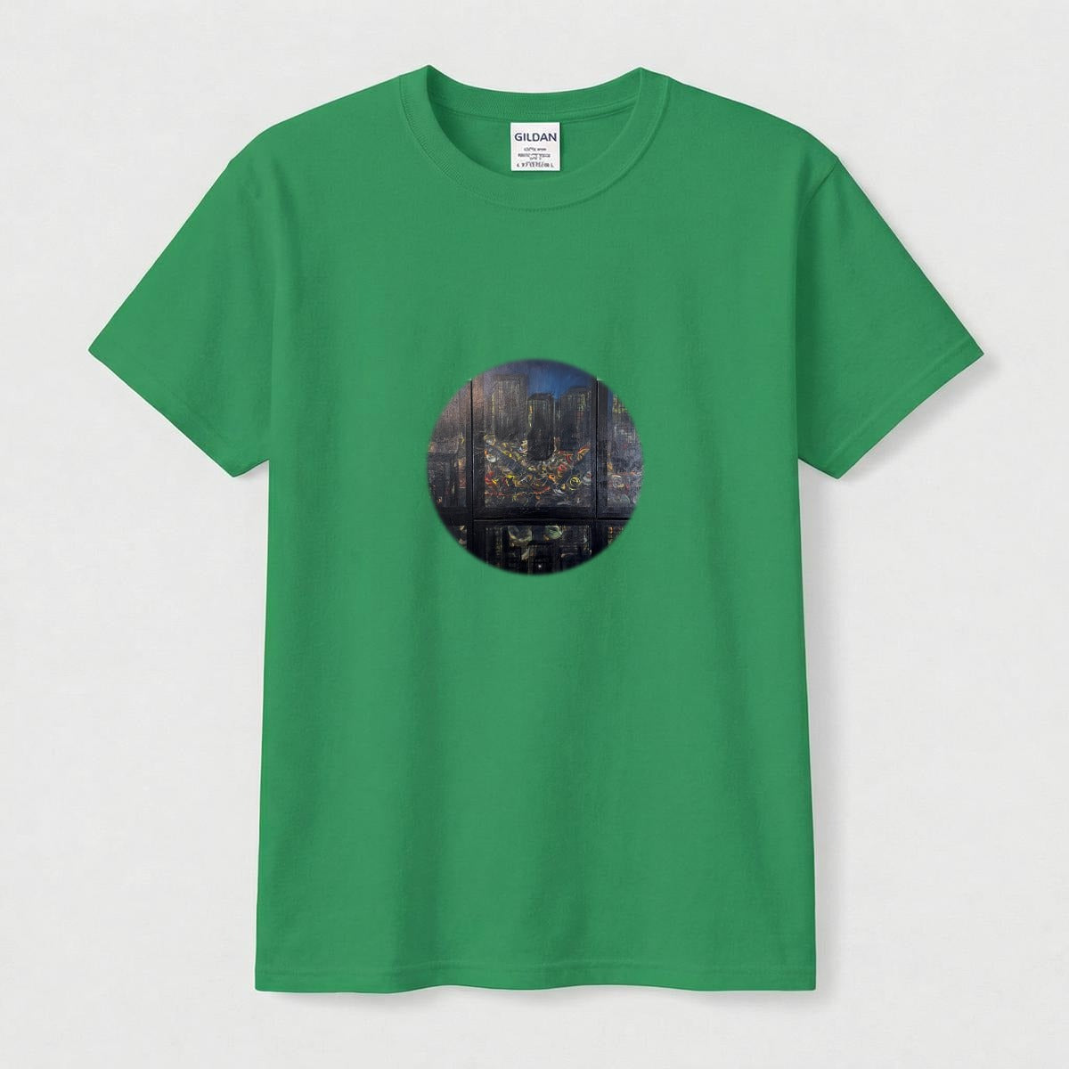 City Don't Sleep — Circle Logo Classic Tee