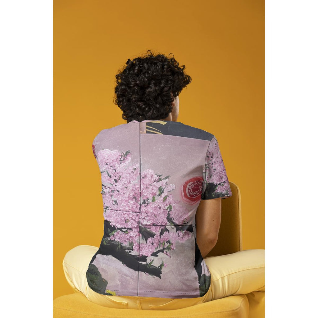 Cherry Red Sun — All-Over Print Tee