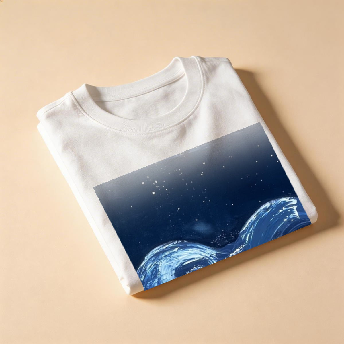 Night Swell — Feathered Fade Classic Tee