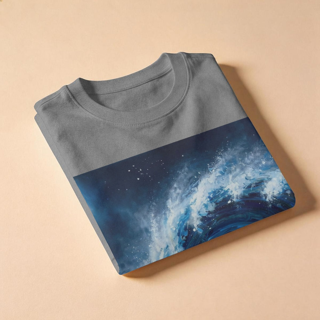 Moonlit Swell (AI-Assisted Remix) — Wave Remix Men's Classic Tee