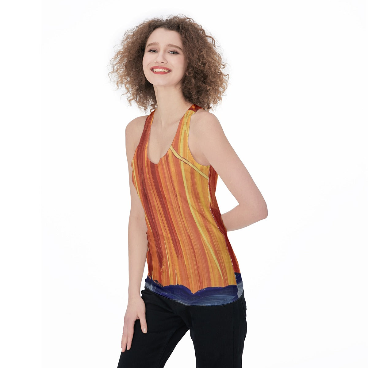Ember Falls — All-Over Print Tank