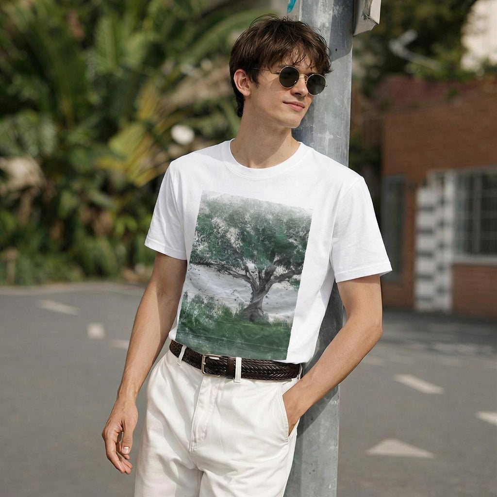 Tree Dropcloth — Feathered Fade Classic Tee