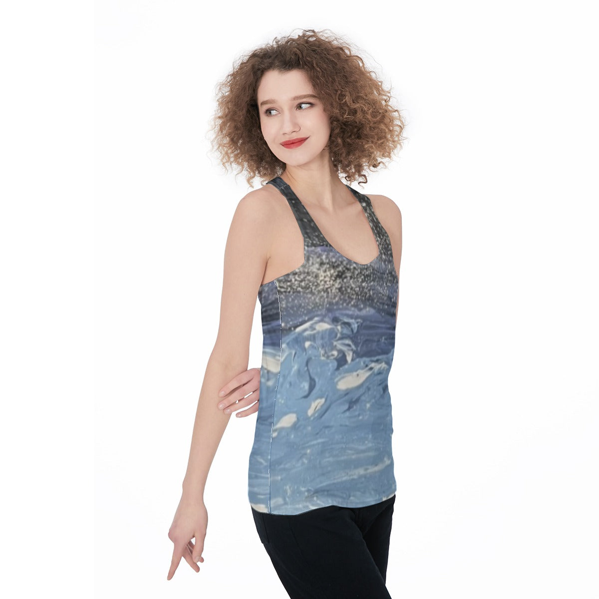 Midnight Surf — All-Over Print Tank