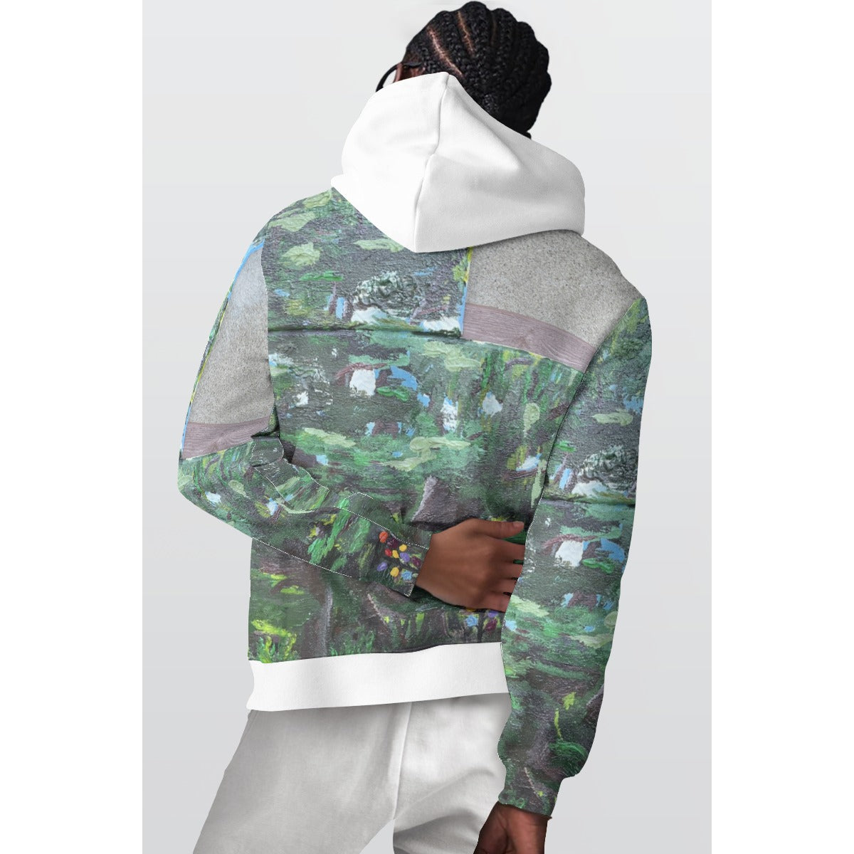Forest Dots — All-Over Print Hoodie