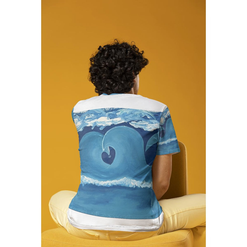 Heart Wave — All-Over Print Tee