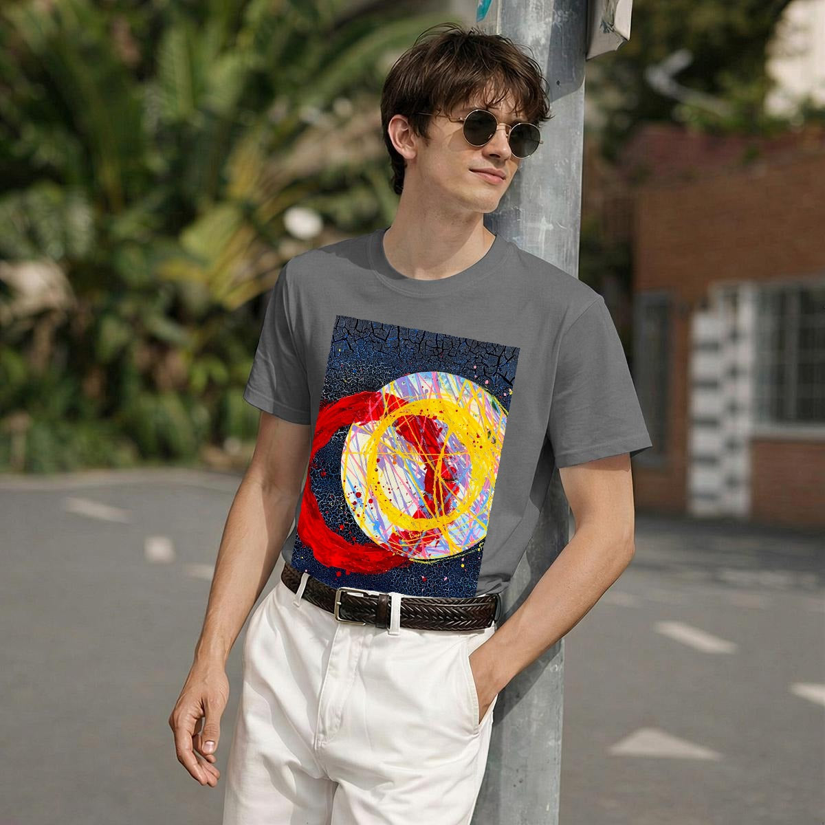 Solar Ring (AI-Assisted Remix) — Ring Remix Men's Classic Tee