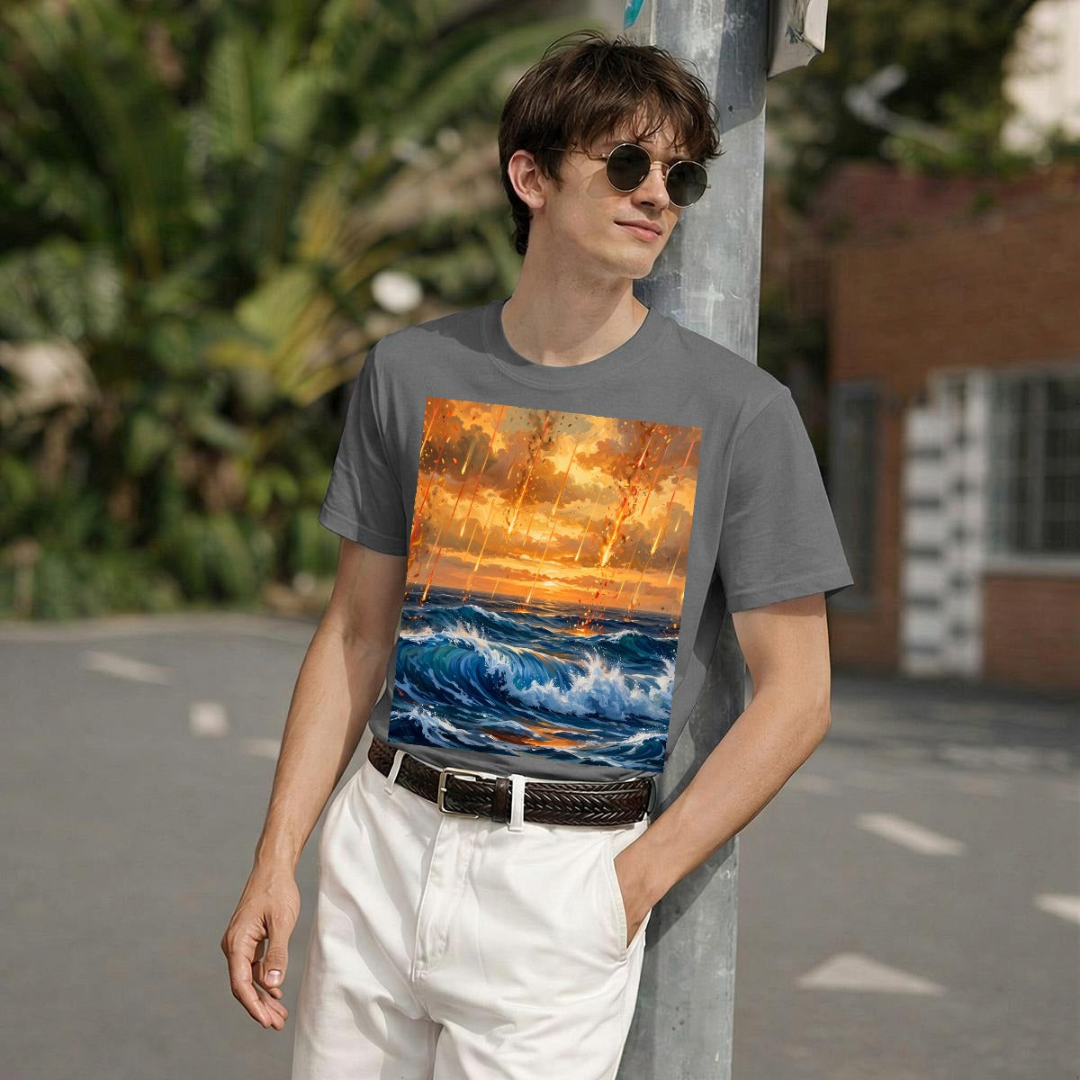 Ember Swell (AI-Assisted Remix) — Swell Remix Men's Classic Tee