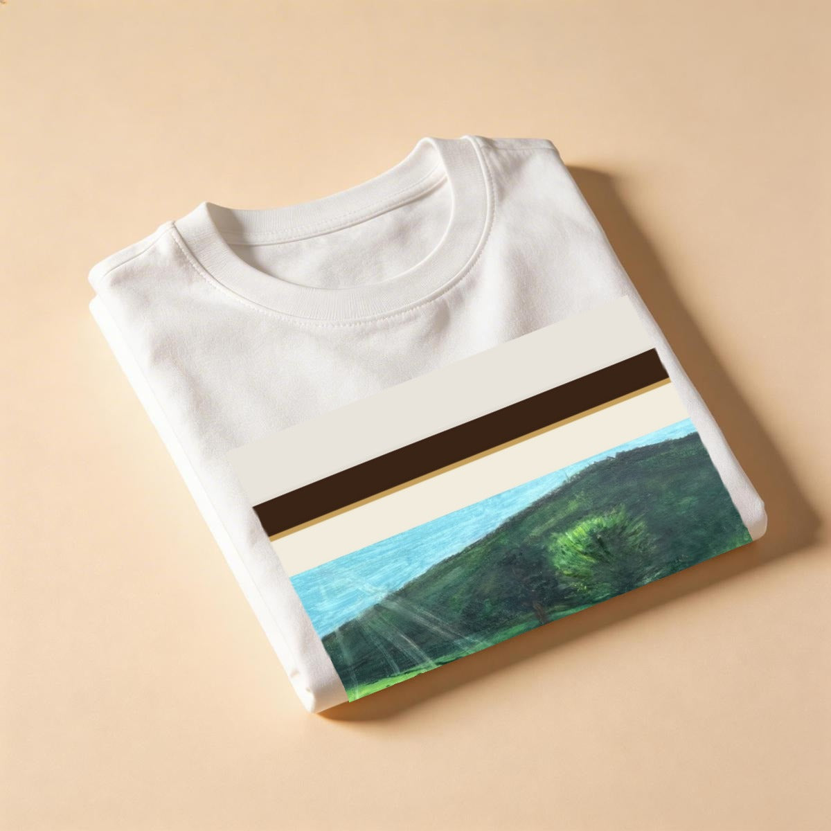 Poppy Field — Gallery Framed Classic Tee