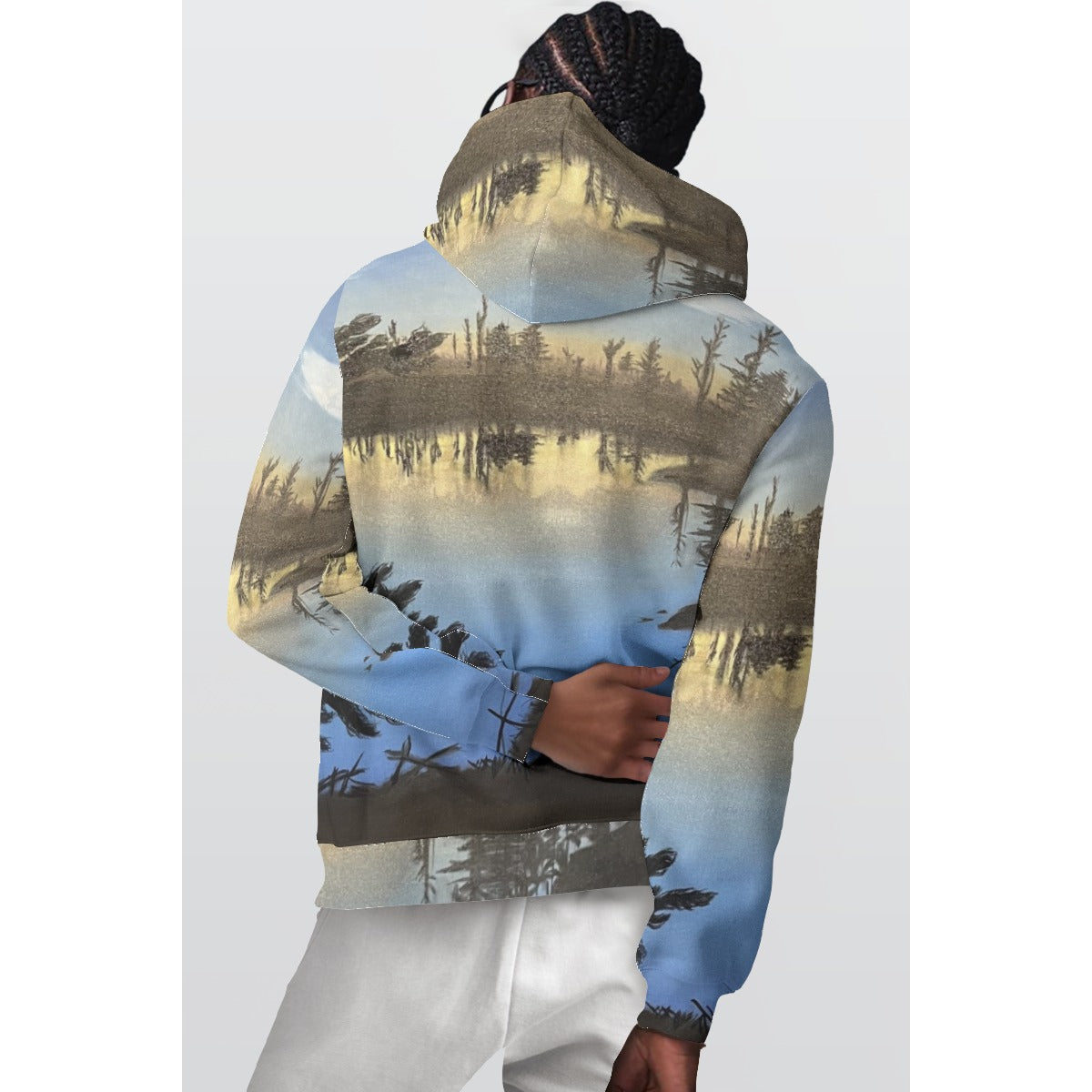 Lake Dawn — All-Over Print Hoodie